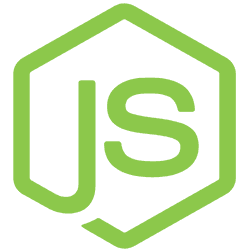 Node JS tech logo
